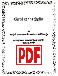 Carol of the Bells Easy Solo by Bonnie Mohr PDF Download