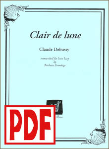 Clair de lune (Debussy) by Barbara Brundage PDF Download