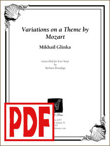 Variations on a Theme by Mozart (Glinka) by Barbara Brundage PDF Download