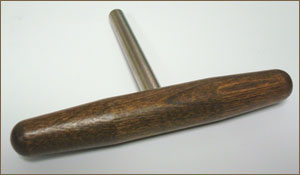 Wooden Tuning Key for Harpsicles and Harps with Zither Pins