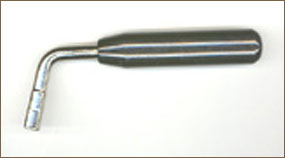 L-Shaped Tuning Key for Harpsicles and Harps with Zither Pins