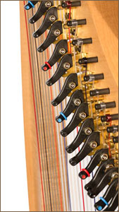 Color Rings for C & F Tuning Pins or Levers