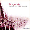 Burgundy Gut Pedal Harp Strings