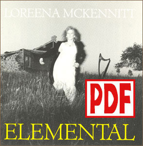 PDF DOWNLOADS from Elemental by Loreena McKennitt