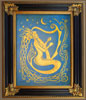 Framed mermaid print