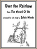 Over the Rainbow sheet music by Sylvia Woods