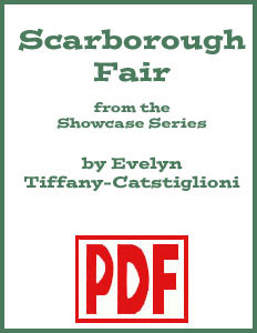Scarborough Fair Showcase Edition arranged by Evelyn Tiffany-Castiglioni PDF Download