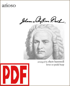 Arioso by Bach arranged by Rhett Barnwell PDF Download