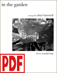 In the Garden arranged by Rhett Barnwell PDF Download
