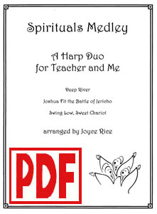 Spirituals Medley for Teacher and Me Duo by Joyce Rice PDF Download