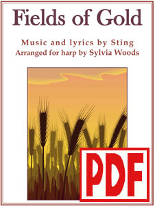 Fields of Gold by Sting arranged by Sylvia Woods PDF Download