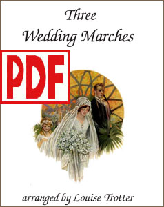 Three Wedding Marches by Louise Trotter PDF Download