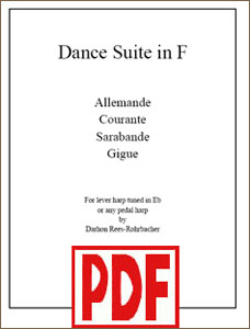 Dance Suite in F composed by Darhon Rees-Rohrbacher PDF Download