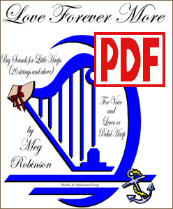 Love Forever More for harp and voice by Meg Robinson PDF Download
