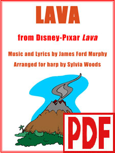 Lava from the Disney Pixar short film arranged by Sylvia Woods PDF Download