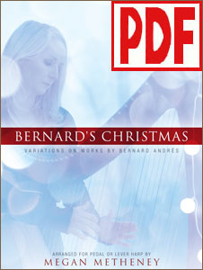 Bernard's Christmas: Variations on Works by Bernard Andres arranged by Megan Metheney PDF Download