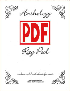 Anthology Fake Book: 50 Themes and Melodies for Every Harpist by Ray Pool