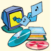 CDs and MP3s